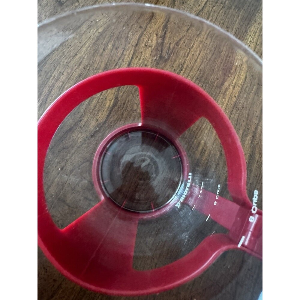 Bialetti French Press Coffee 8 Cup 34 Oz Used Red Made In Italy - Picture 5 of 6